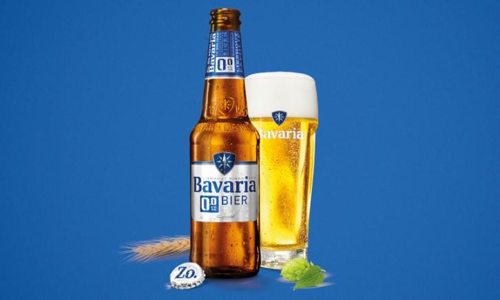 Bavaria 0.0% Bavaria 0.0% sinds 2020 flesje en glas